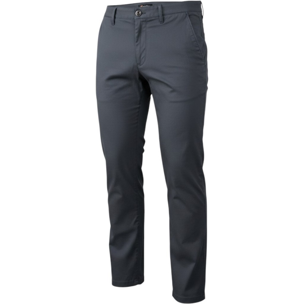 Birddogs Men Navy Blue Khaki Chino Pants 34x34 Stretch Zipper Pocket